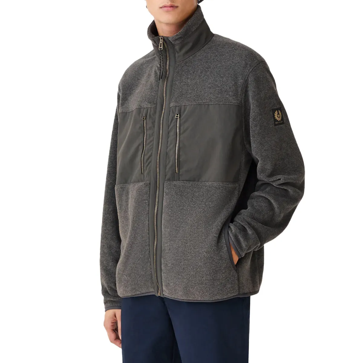 Charcoal Heather Welder Full-Zip Storm Fleece Sweatshirt