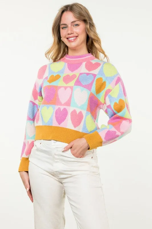 Colors of the Heart Sweater