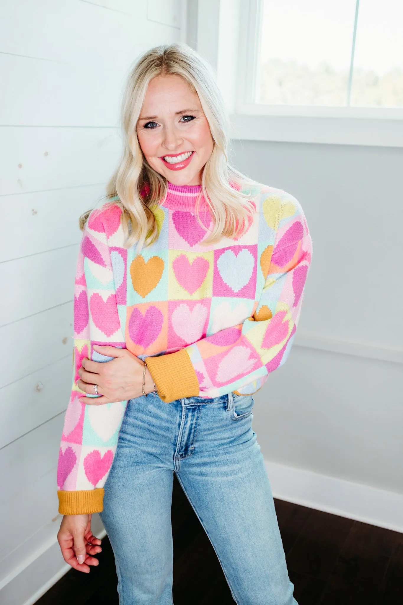 Colors of the Heart Sweater