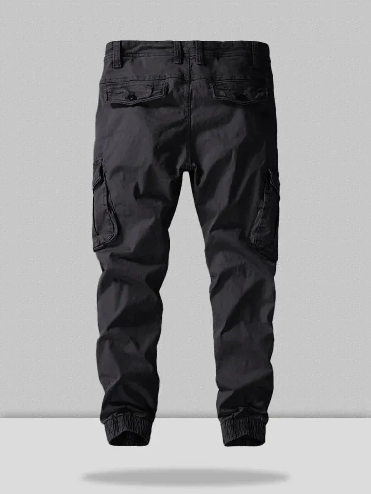 cotton style multi-pocket cargo pants