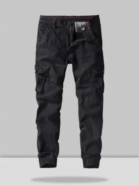 cotton style multi-pocket cargo pants