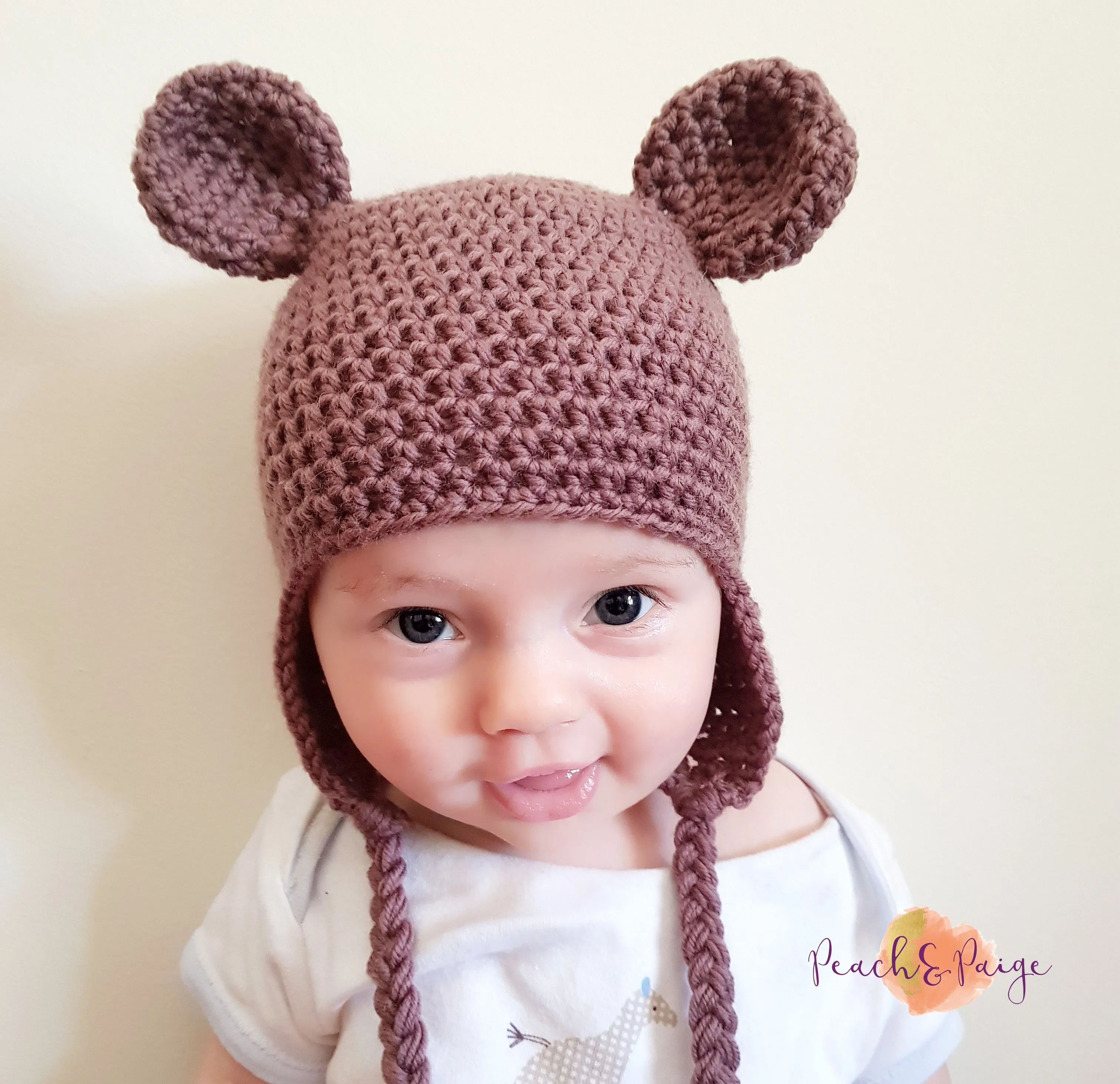 CROCHET PATTERN - Animal Beanies 4in1 Pattern