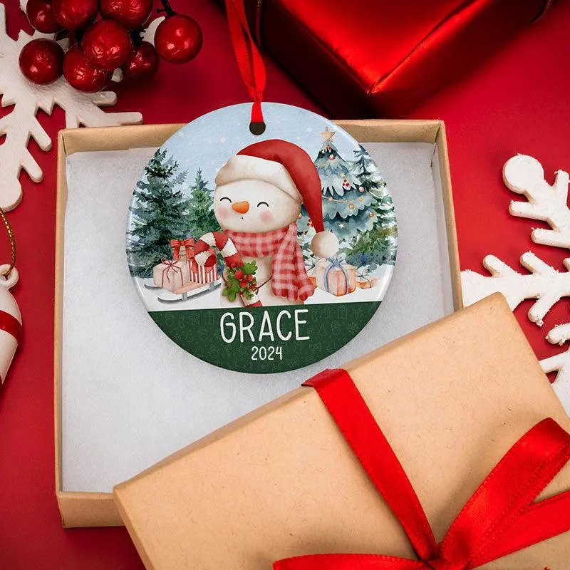 Custom Christmas Ornament For Kids