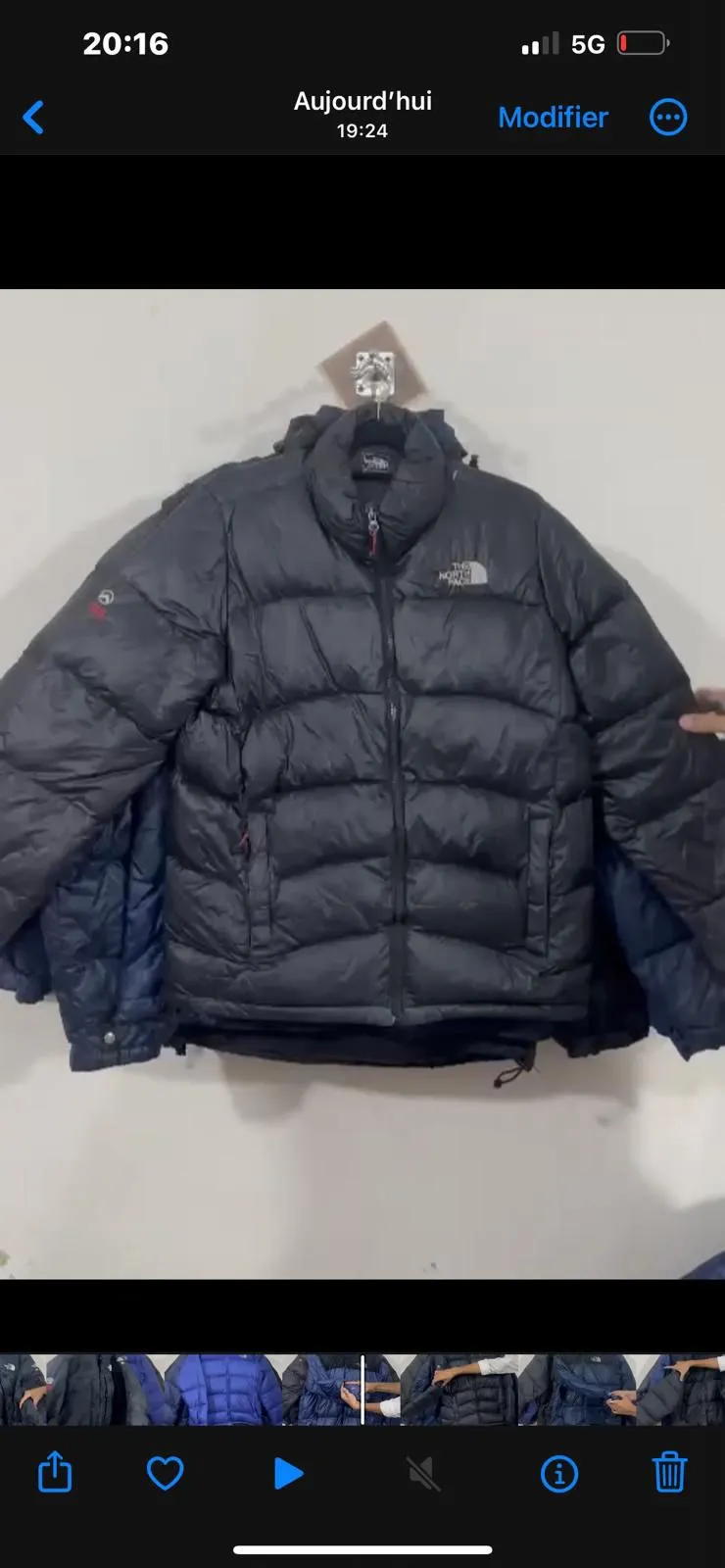 Custom handpick The North Face Montbell Puffer Jacket