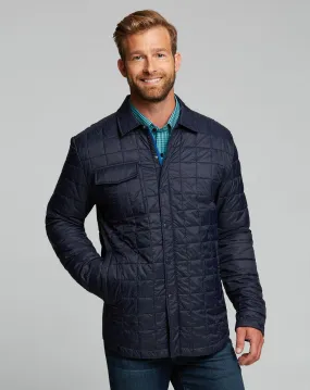 Cutter & Buck - Rainier PrimaLoft® Mens Eco Insulated Quilted Shirt Jacket