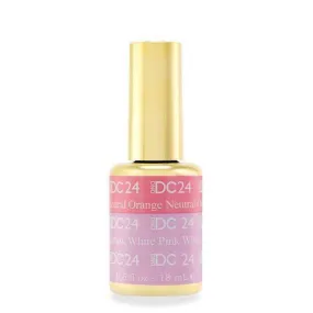 DND - DC Mood Change Gel - Neutral Orange White Pink 0.5 oz - #24