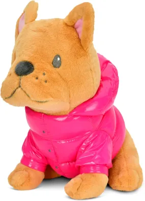 Dog in Puffer Plush