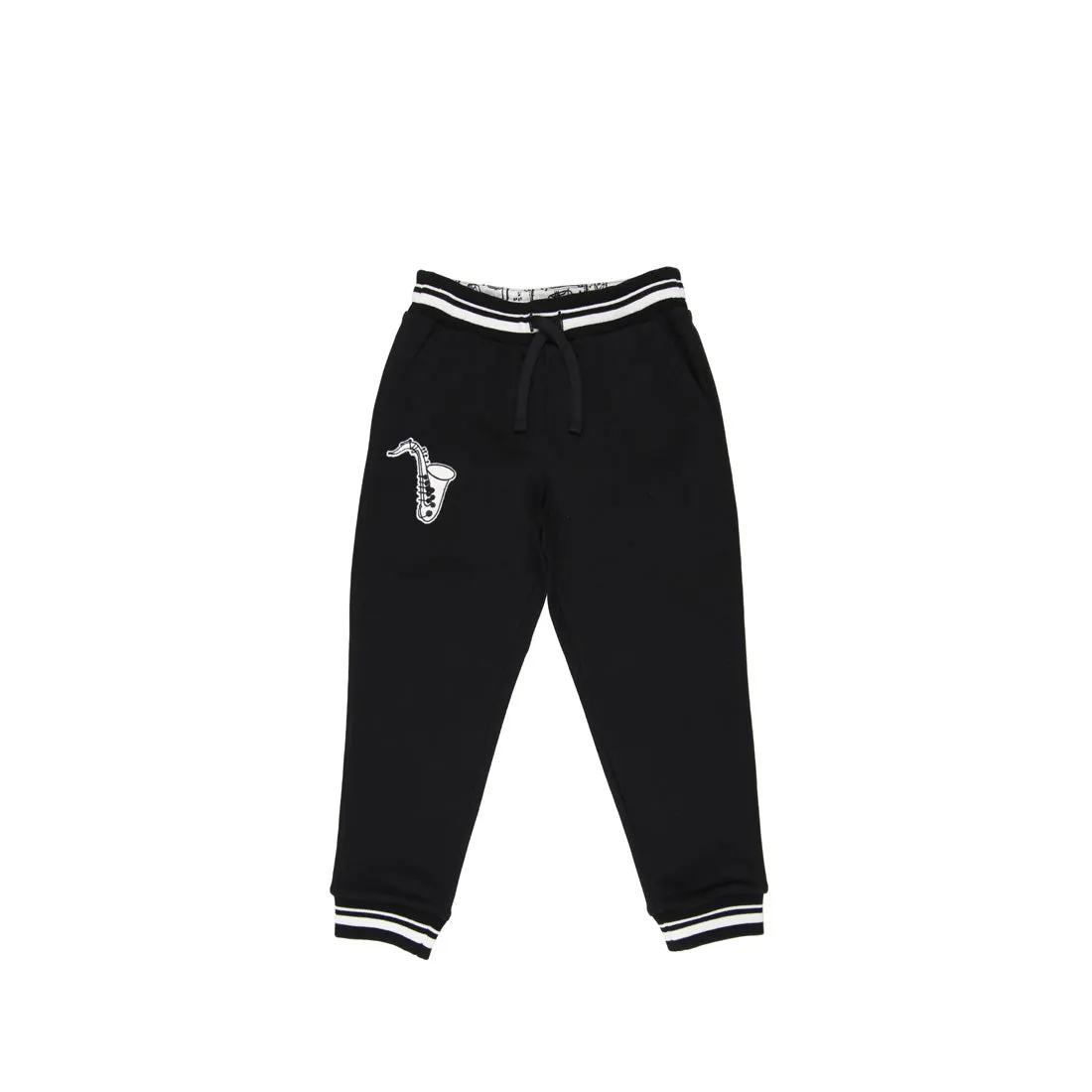 Dolce & Gabbana Saxophone Black Jogging Bottoms