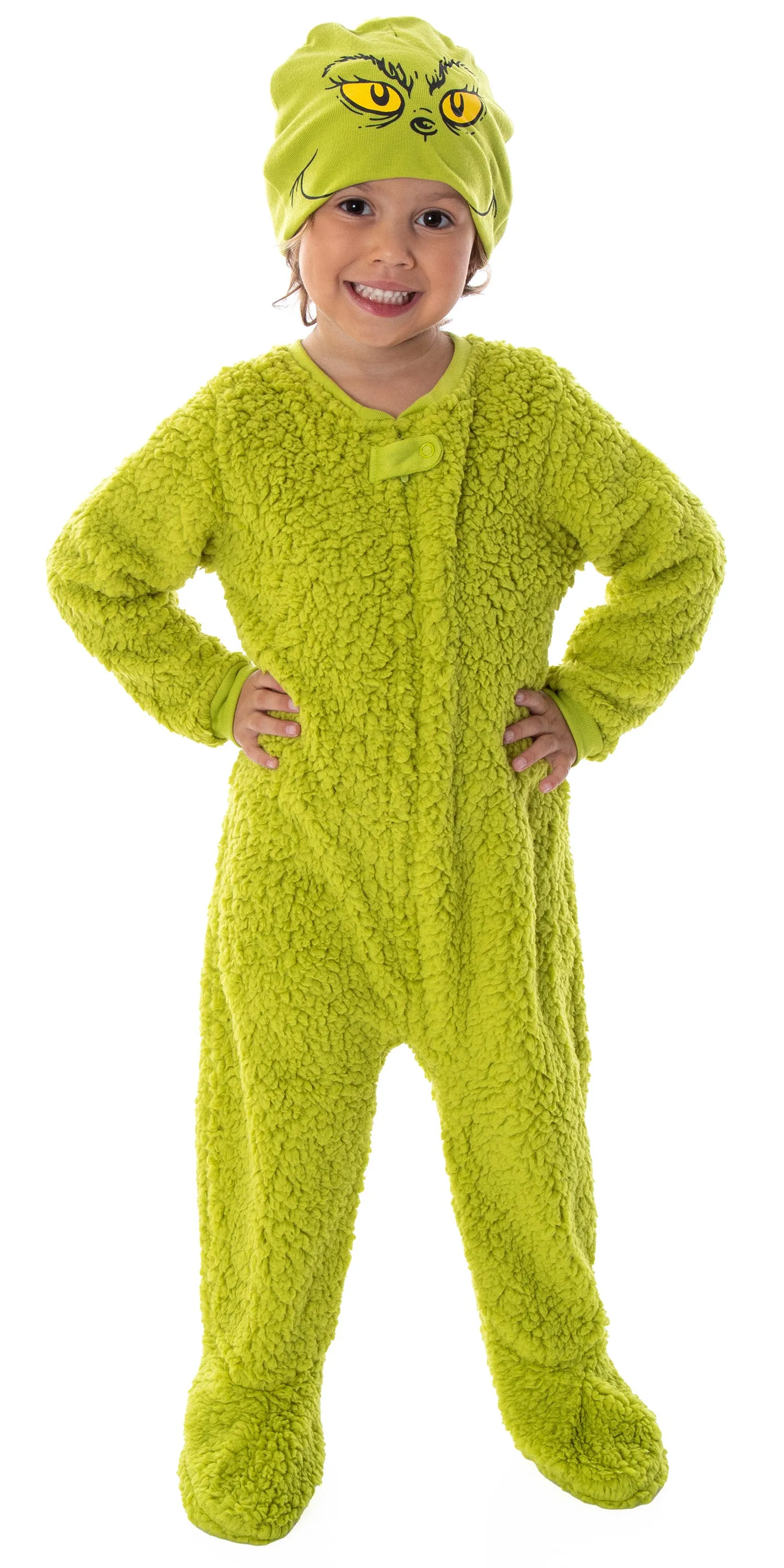 Dr. Seuss GRINCH Matching Family Costume Pajama Union Suit