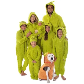 Dr. Seuss GRINCH Matching Family Costume Pajama Union Suit