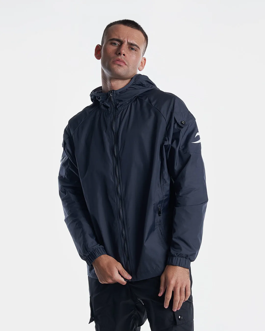 Dundee Windbreaker Jacket - Charcoal