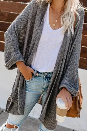 Dunnmall Long Sleeve Knit Cardigan