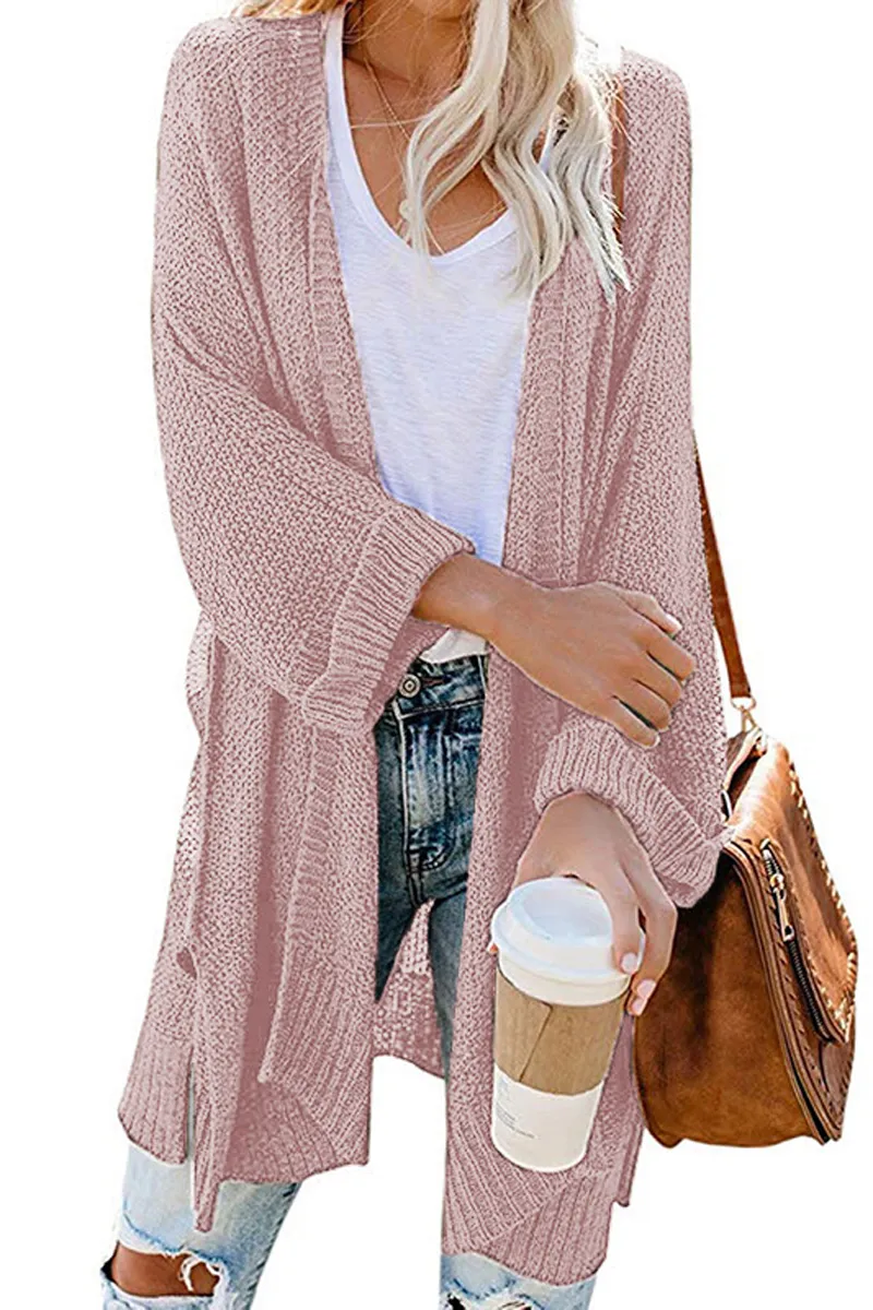 Dunnmall Long Sleeve Knit Cardigan