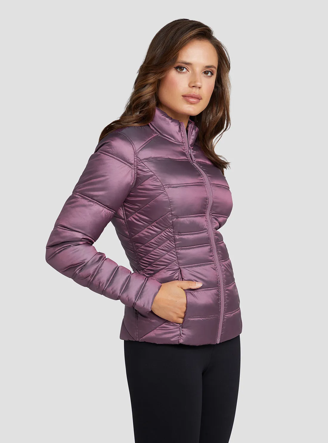 Eco Purple Janis Reversible Jacket