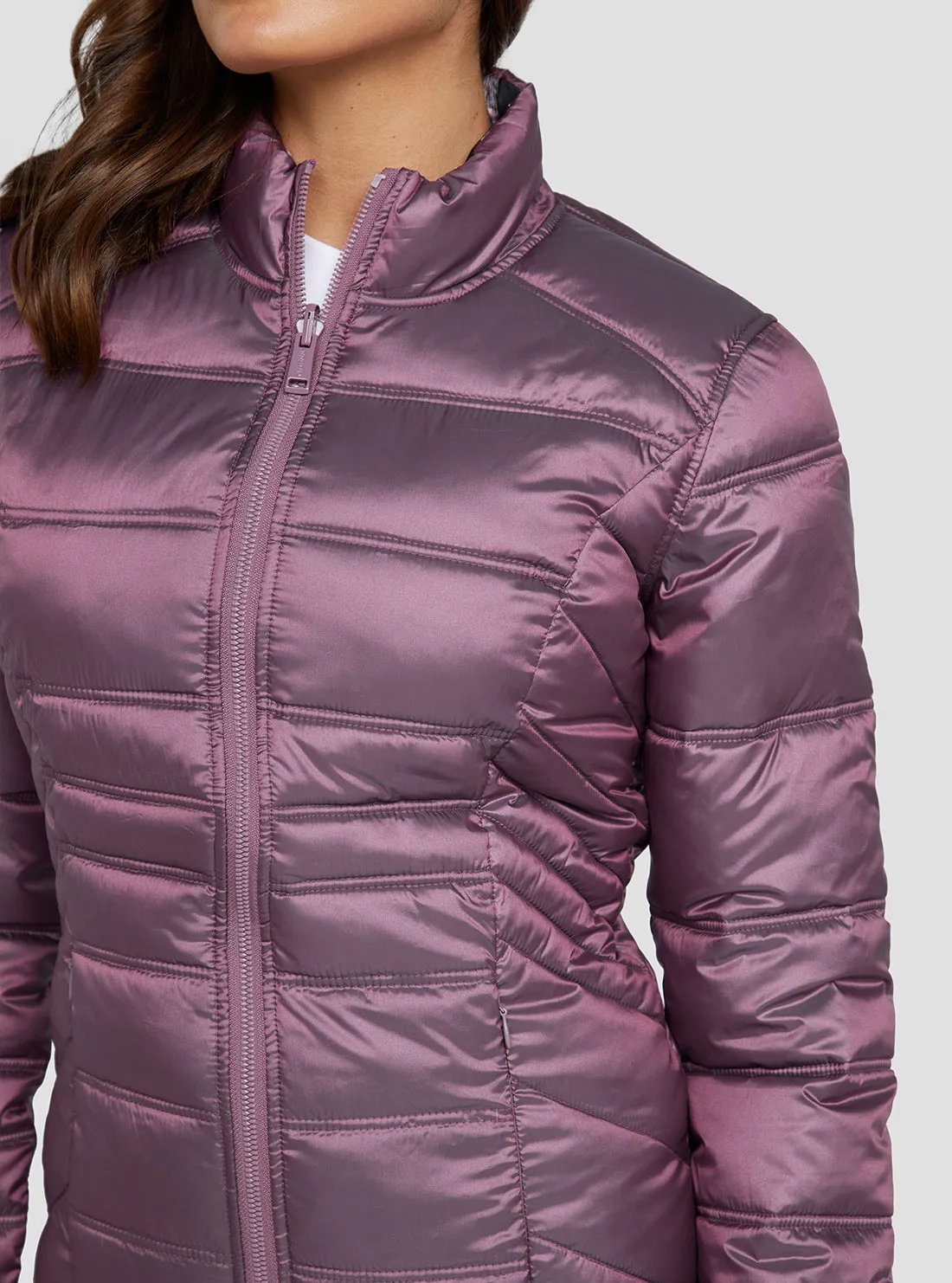 Eco Purple Janis Reversible Jacket