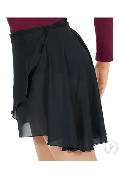 Eurotard 10126 Womens High Low Chiffon Wrap Skirt