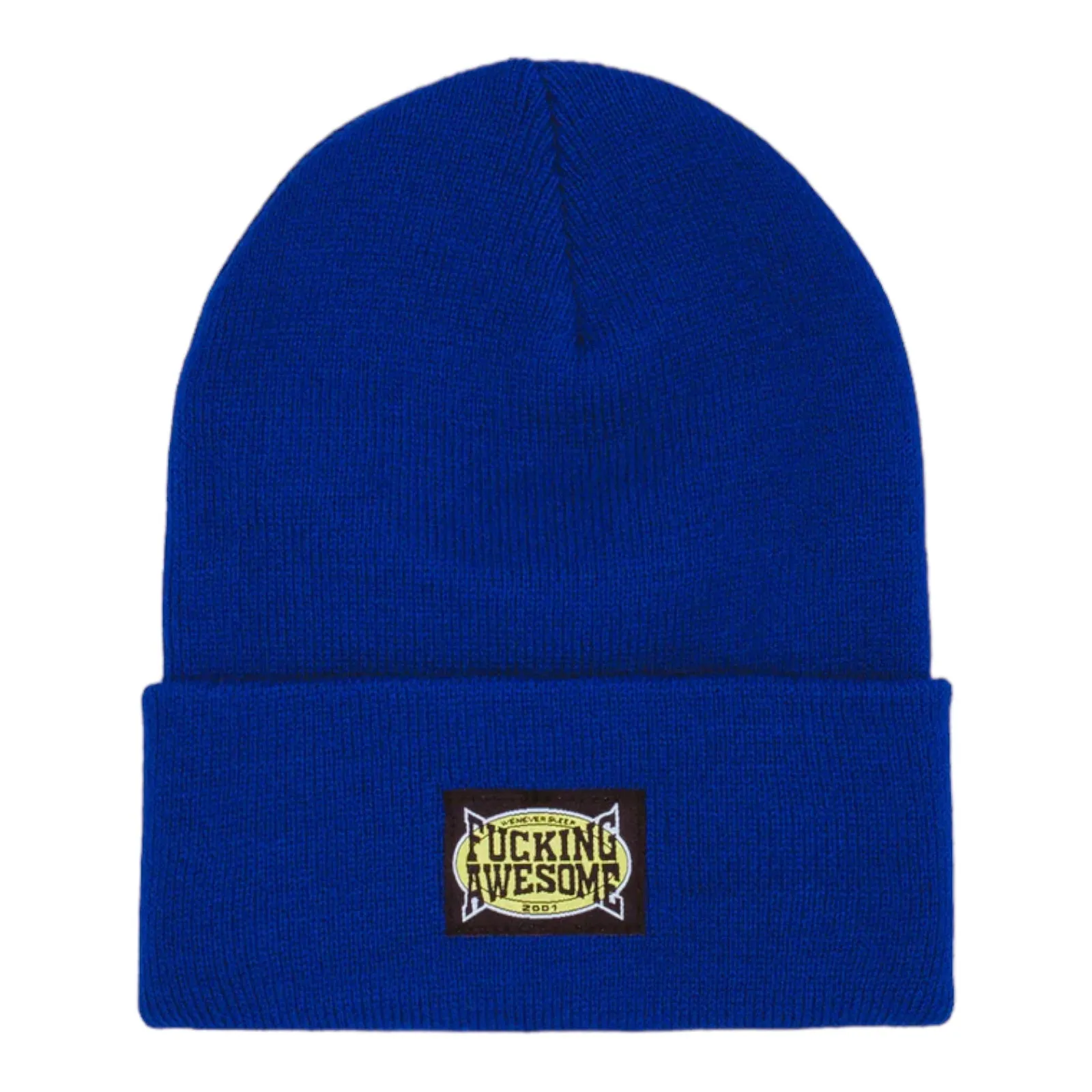 FA AWESOME KO CUFF BEANIE ROYAL BLUE