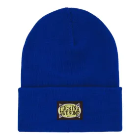 FA AWESOME KO CUFF BEANIE ROYAL BLUE