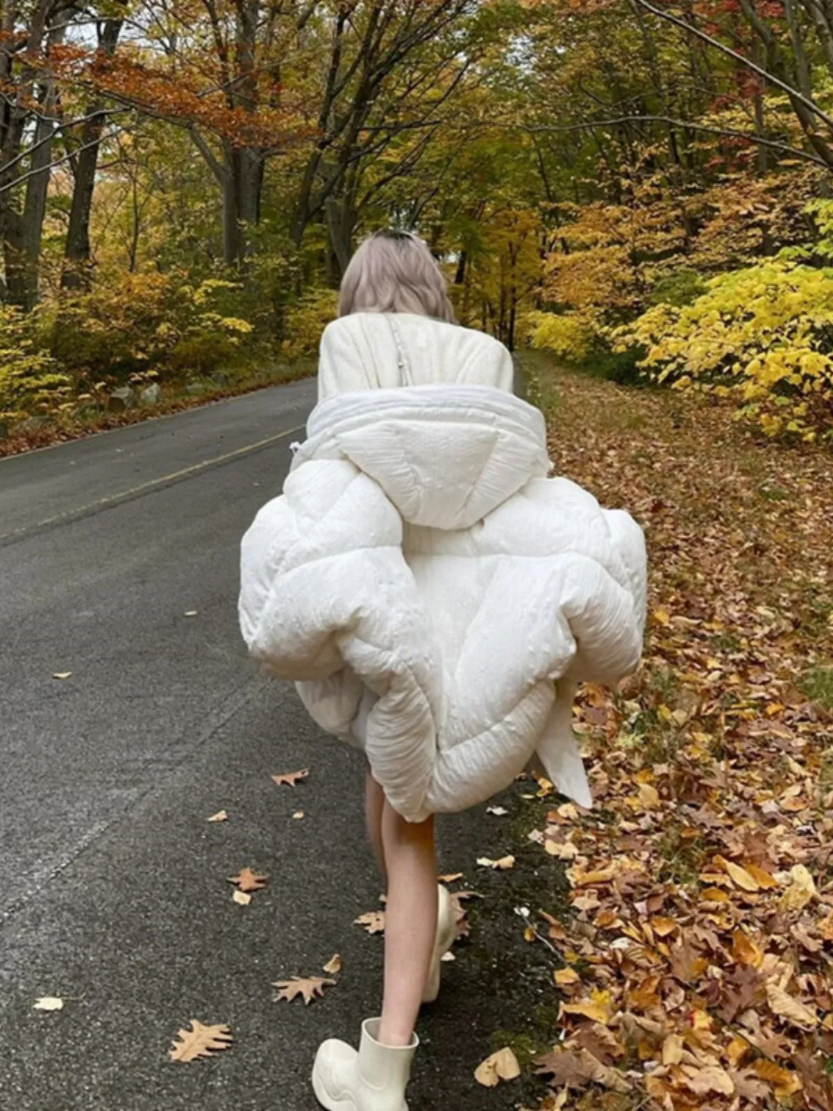 Fashionkova Asha Oversized Puffer Jacket