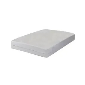 Fiberlinks Soft Block Mattress Protector, Long Twin, 39" x 80" White