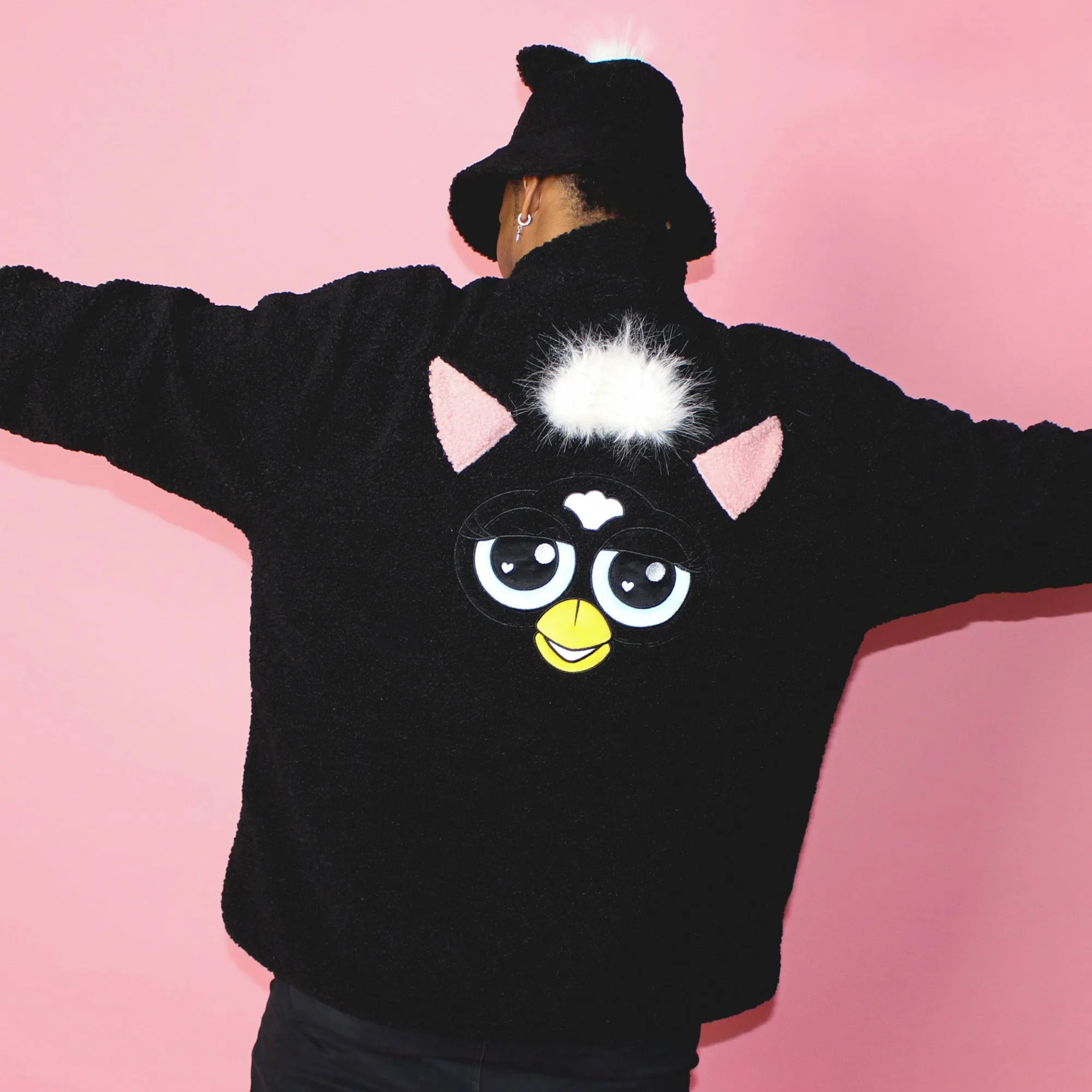 Furby Teddy Jacket Black