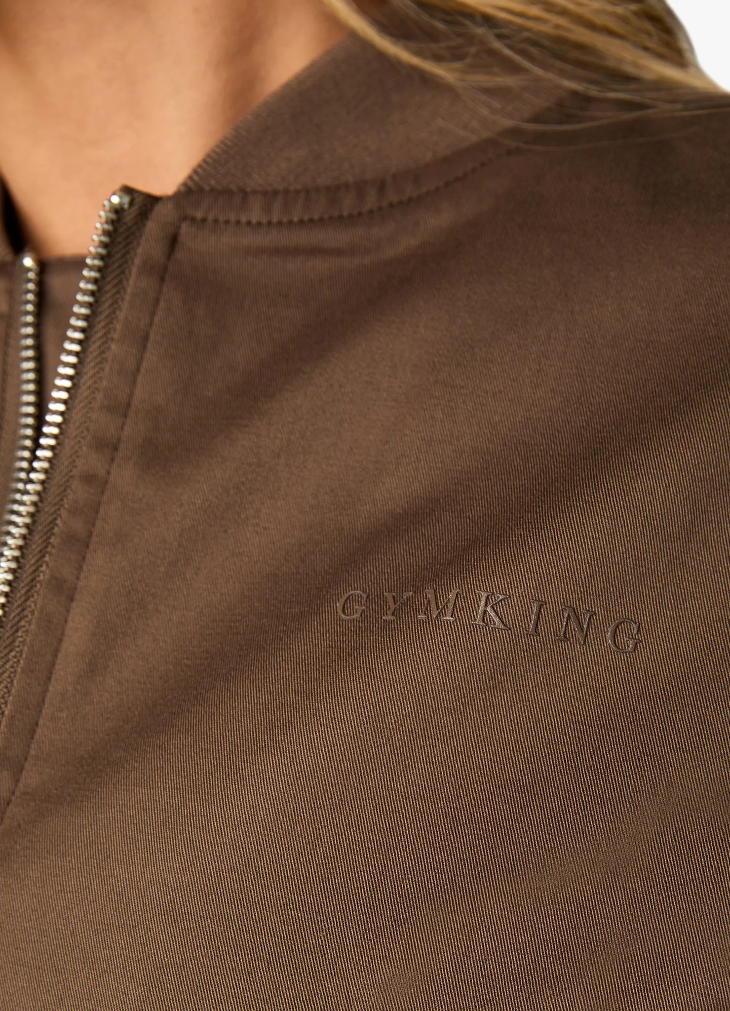 Gym King Woven Tracksuit - Chocolate