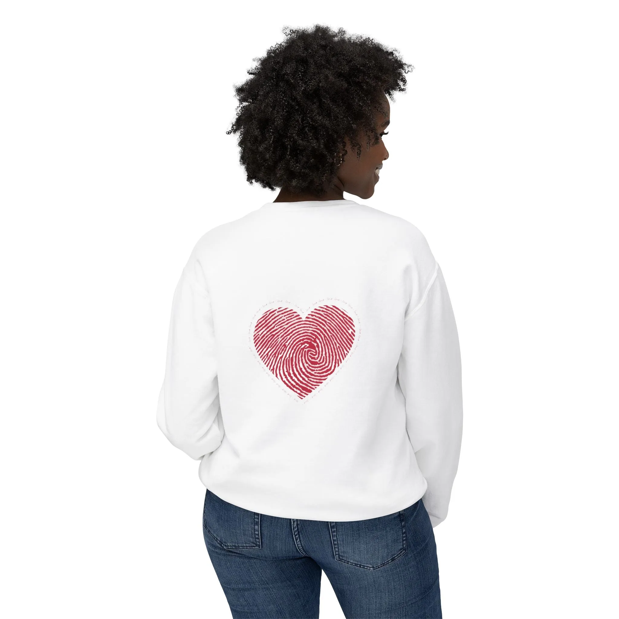 Heart Fingerprint: Sweatshirt