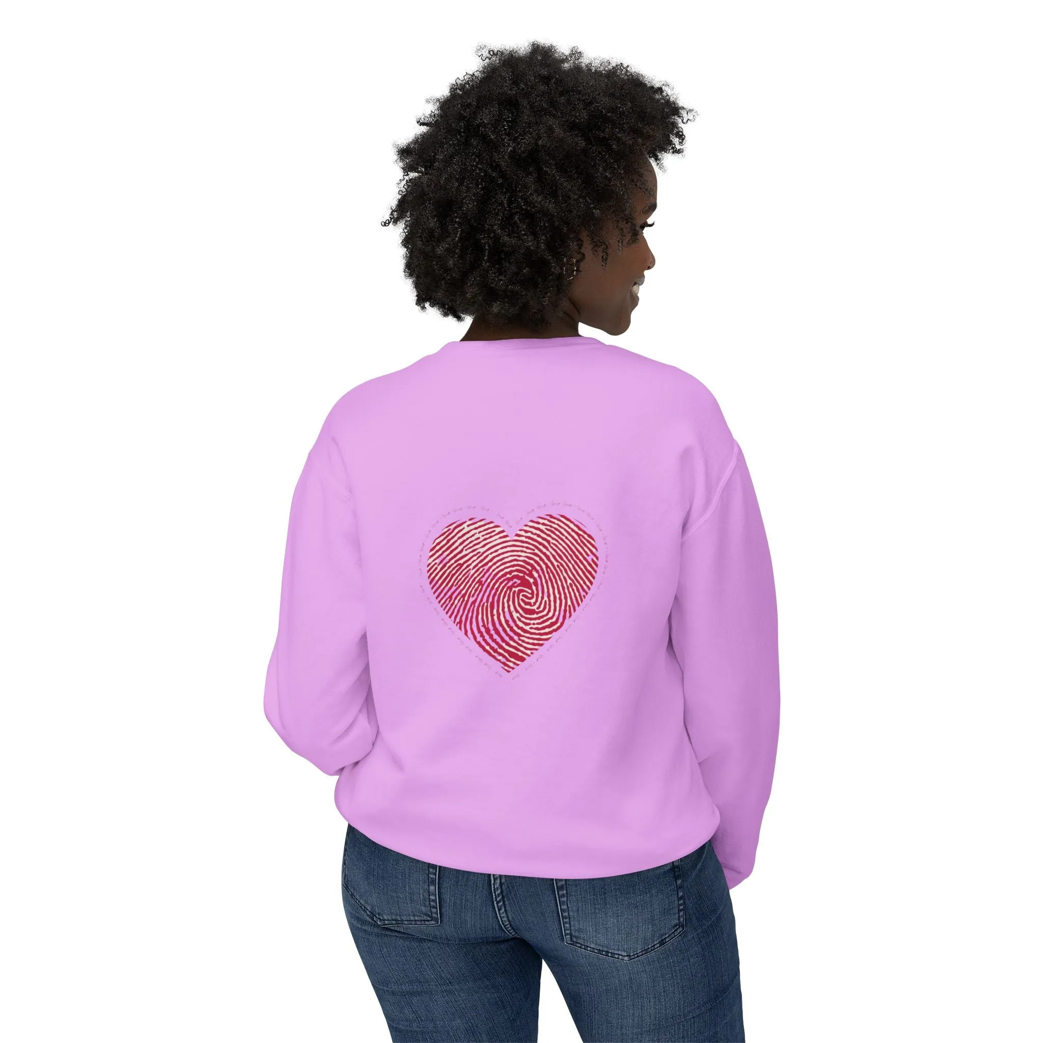 Heart Fingerprint: Sweatshirt