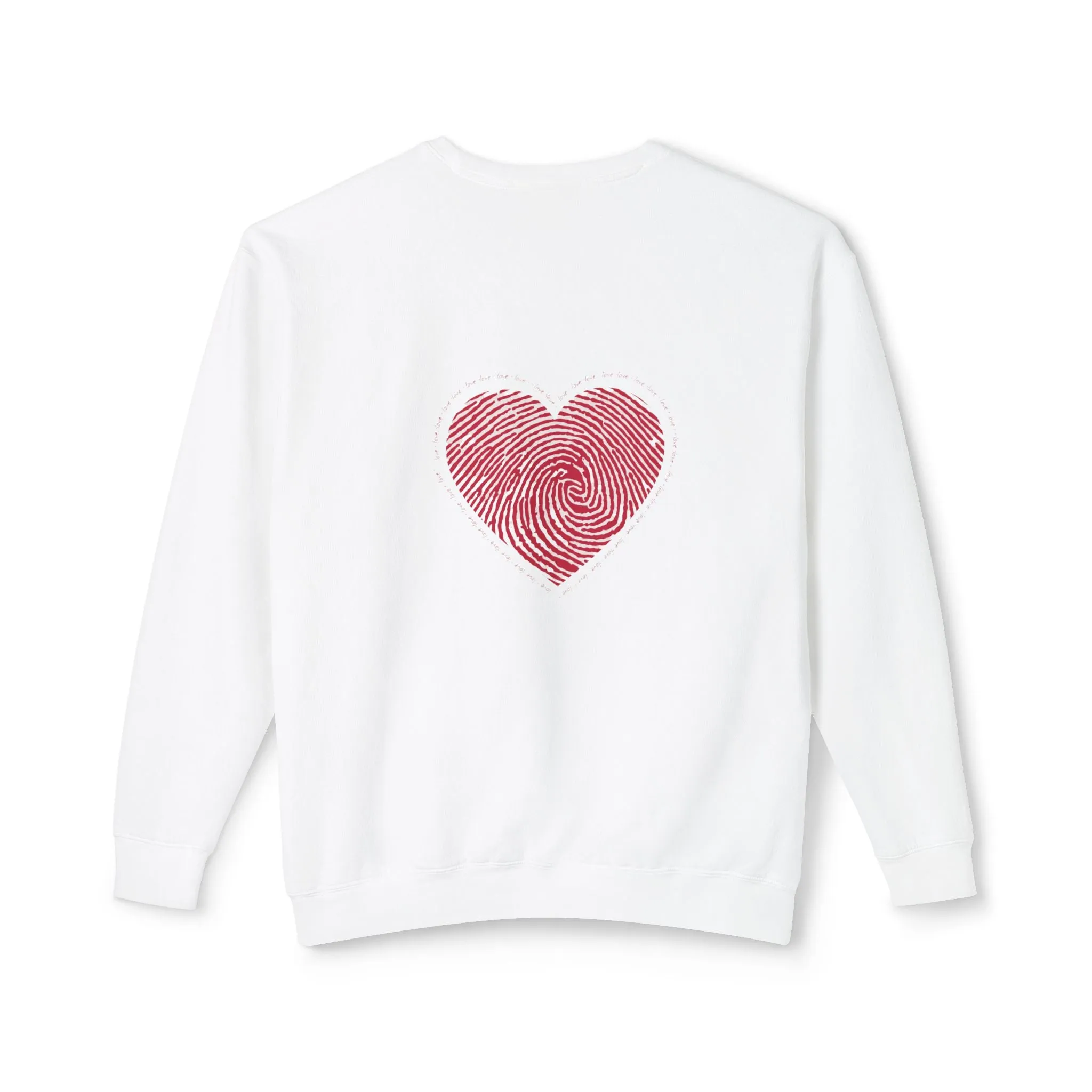 Heart Fingerprint: Sweatshirt