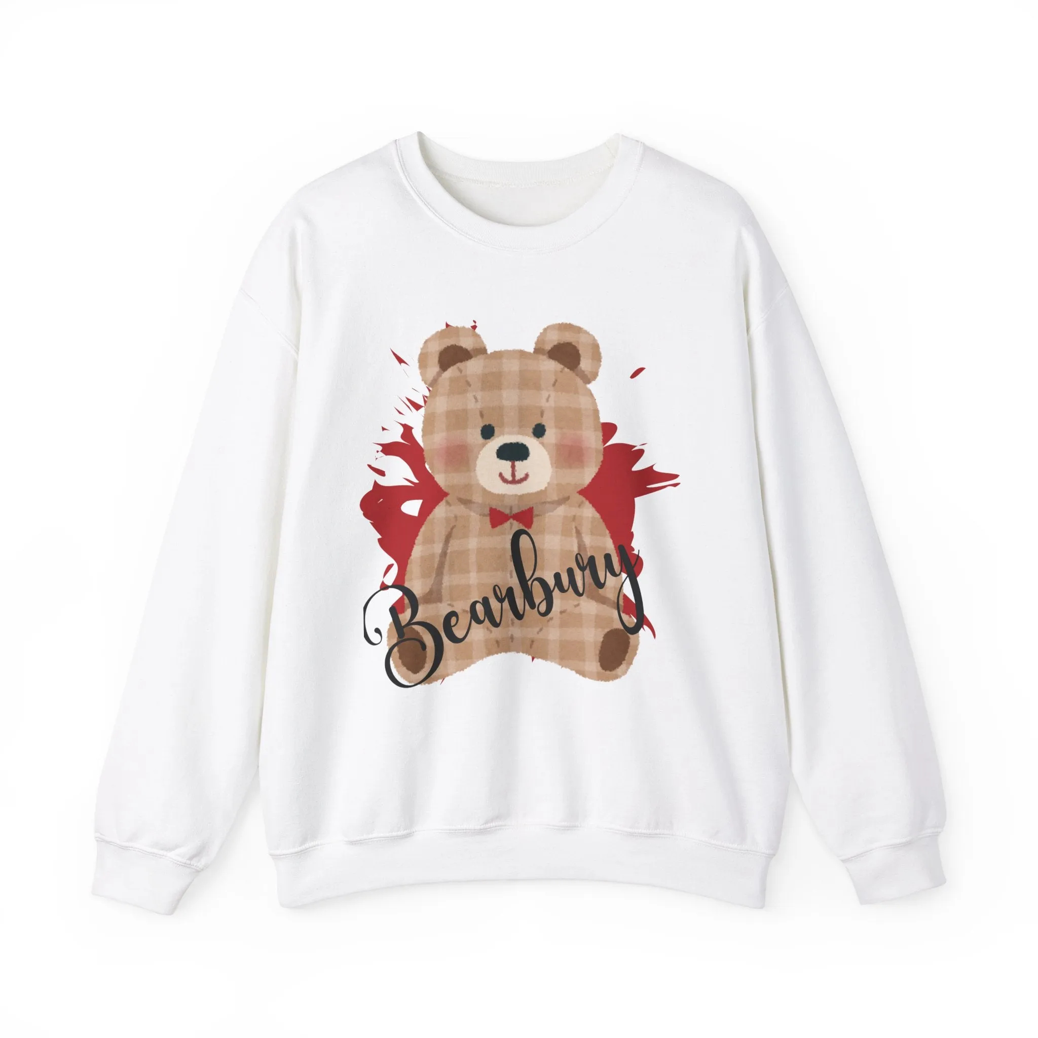 Heavy Blend Crewneck Bearbury Sweatshirt : Cozy Comfort Meets Bold Style for women