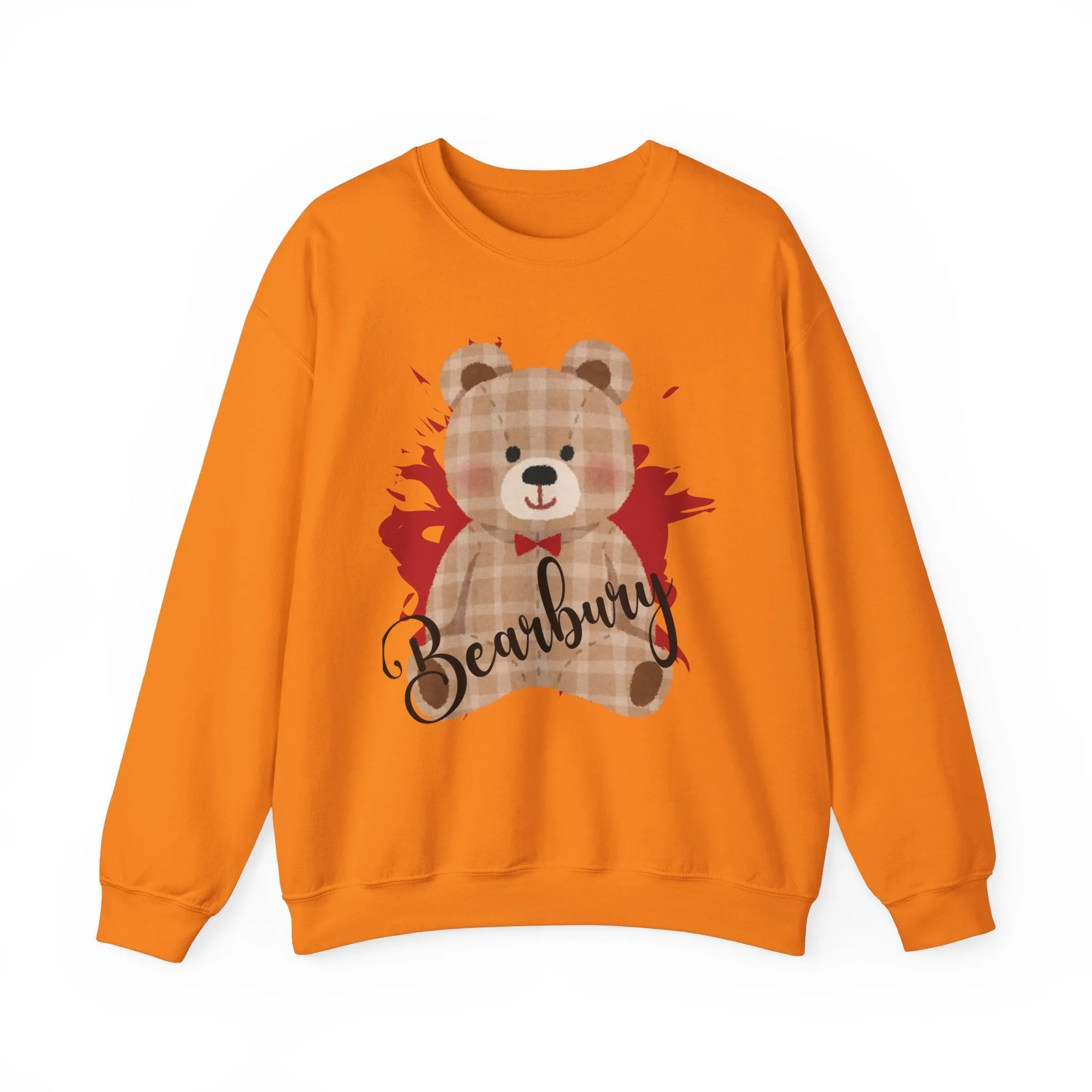 Heavy Blend Crewneck Bearbury Sweatshirt : Cozy Comfort Meets Bold Style for women