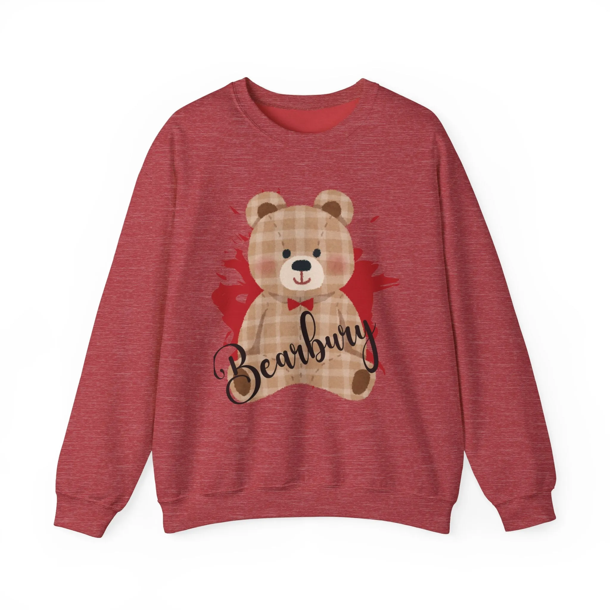 Heavy Blend Crewneck Bearbury Sweatshirt : Cozy Comfort Meets Bold Style for women