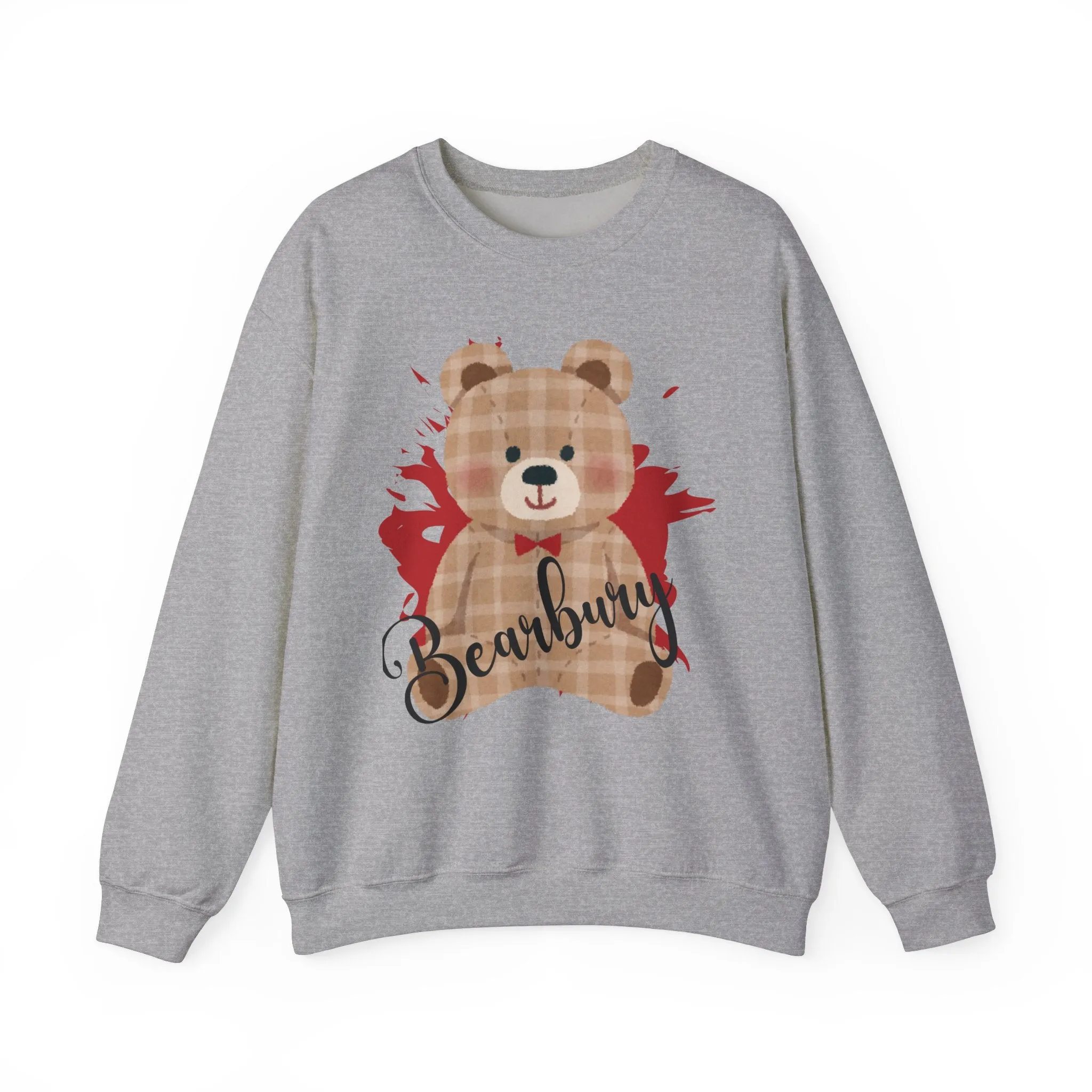 Heavy Blend Crewneck Bearbury Sweatshirt : Cozy Comfort Meets Bold Style for women