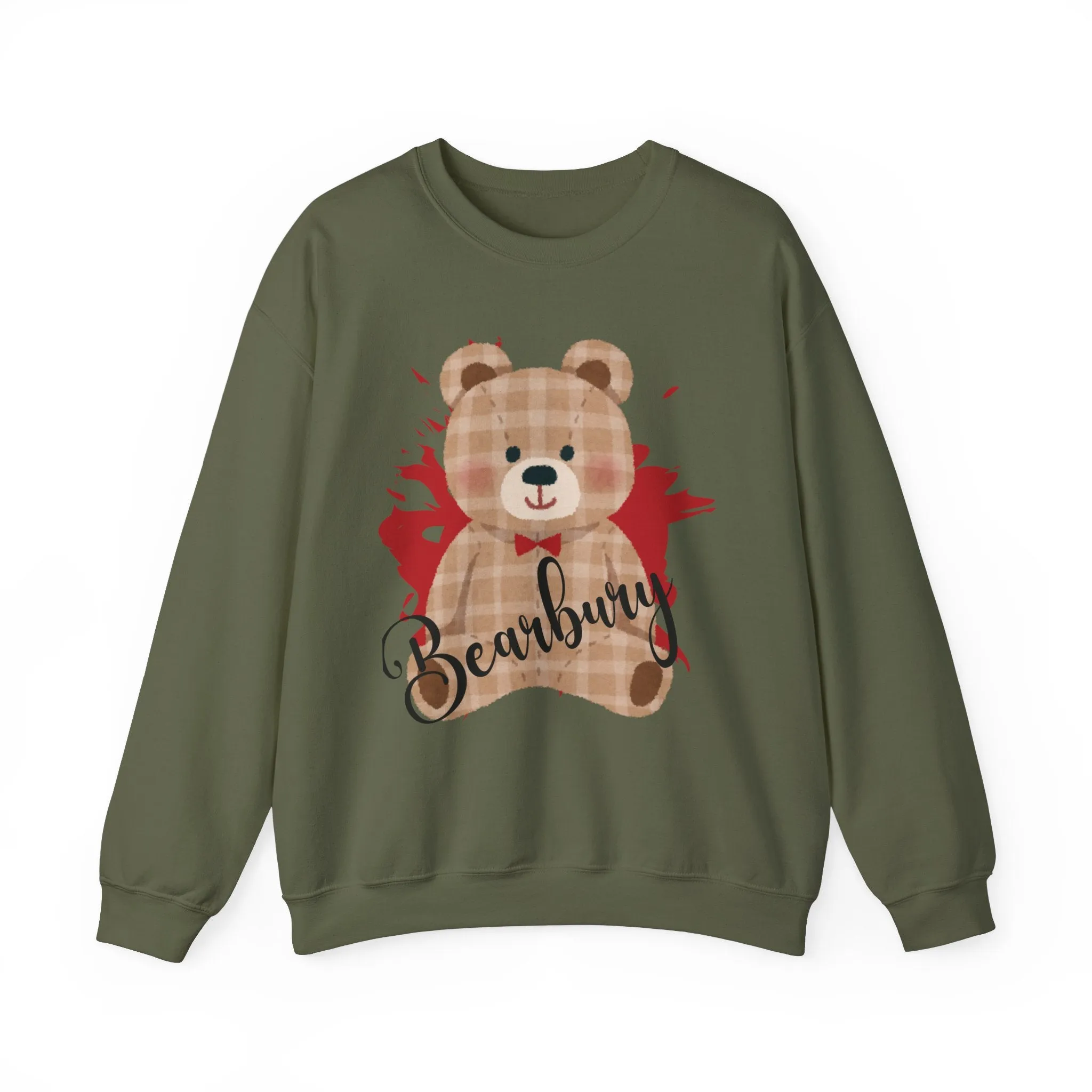 Heavy Blend Crewneck Bearbury Sweatshirt : Cozy Comfort Meets Bold Style for women