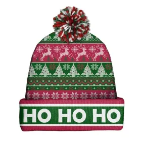 Ho Ho Ho Winter Beanie Cap