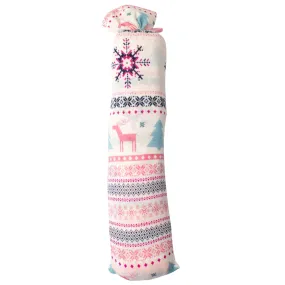 Holiday Reindeer Pink Swaddle