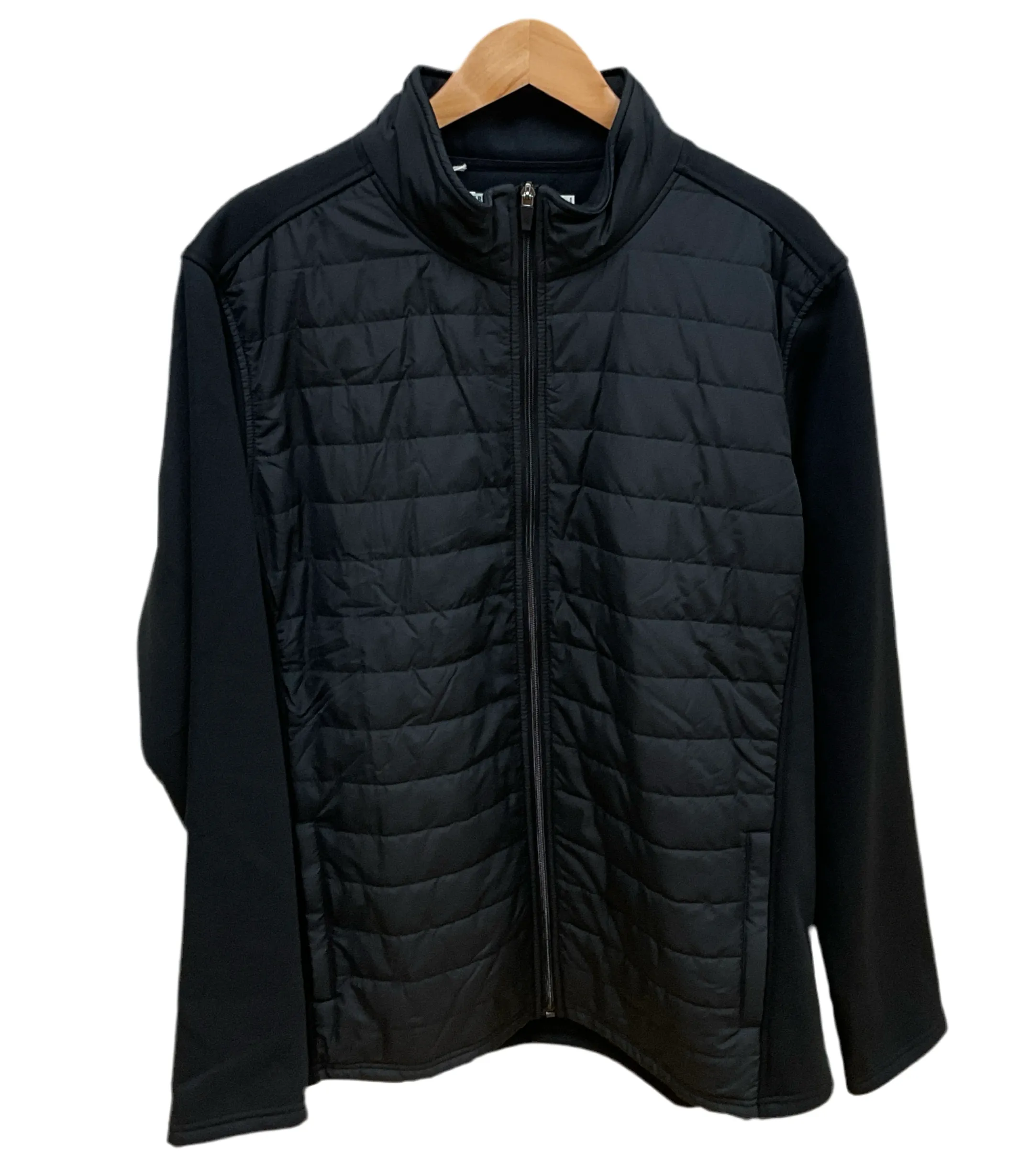 Hybrid Puffer Jacket-M-HP-J27-BL : M