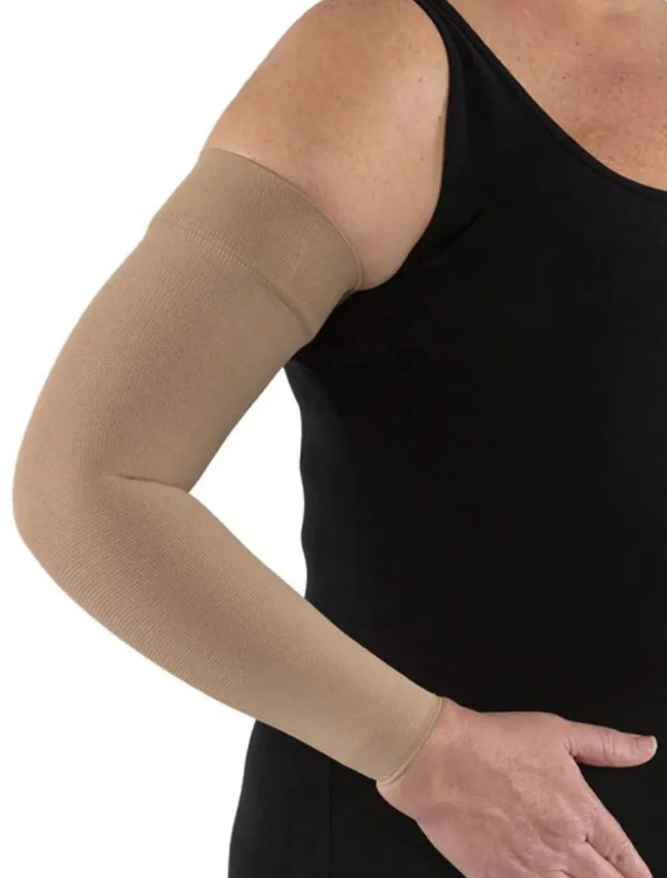 Jobst Bella Strong Armsleeve Silicone Band, Beige 20-30 mmHg