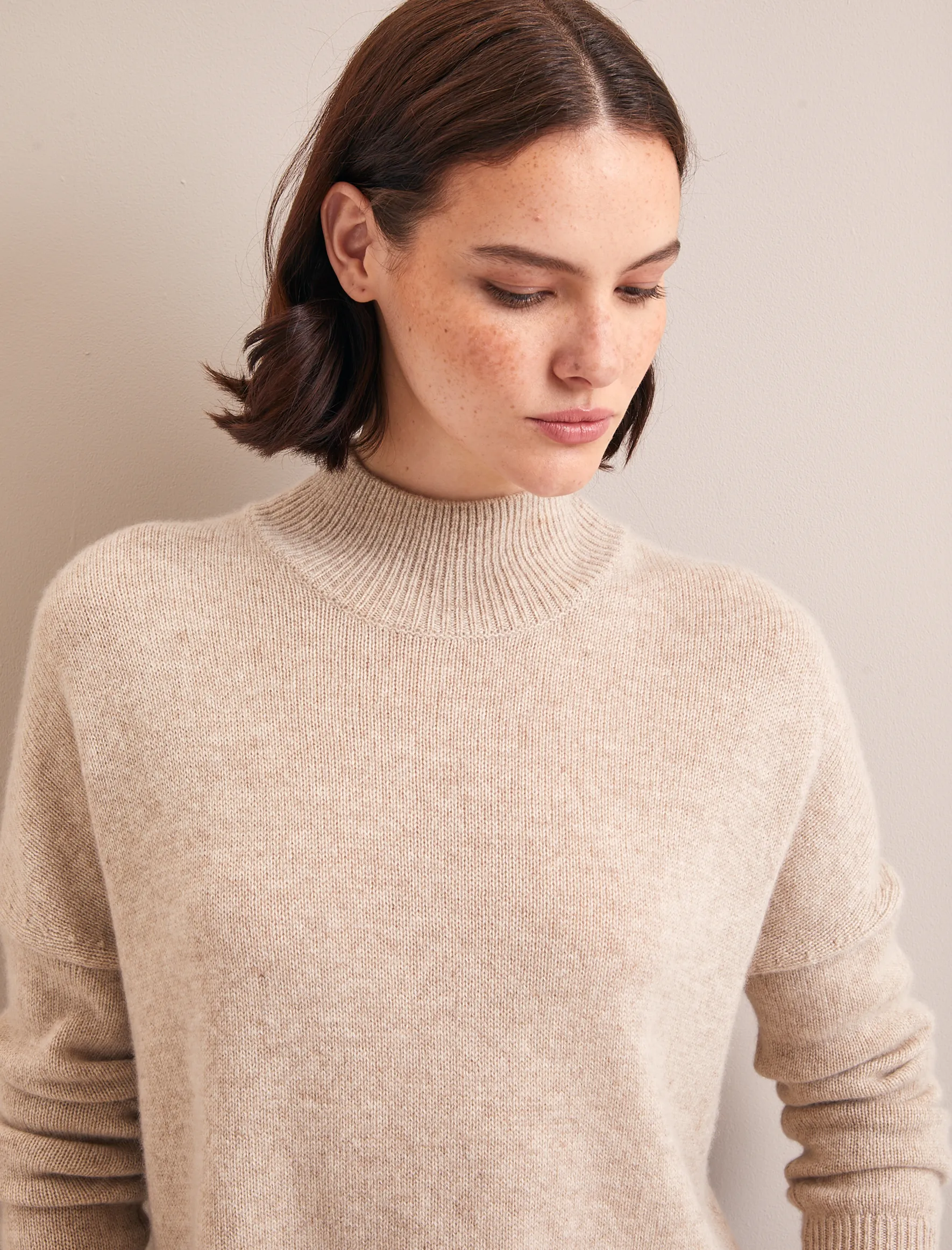 Johanna Cashmere Jumper - Sand