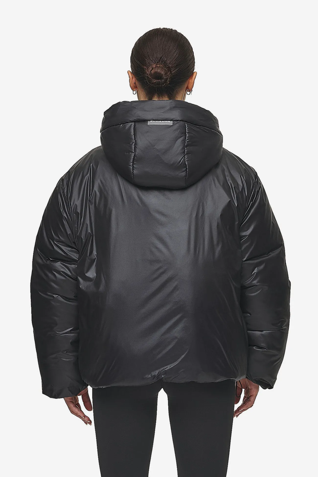 Keboli Oversized Puffer Jacket Black