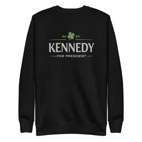 Kennedy Clover Embroidered Unisex Premium Sweatshirt