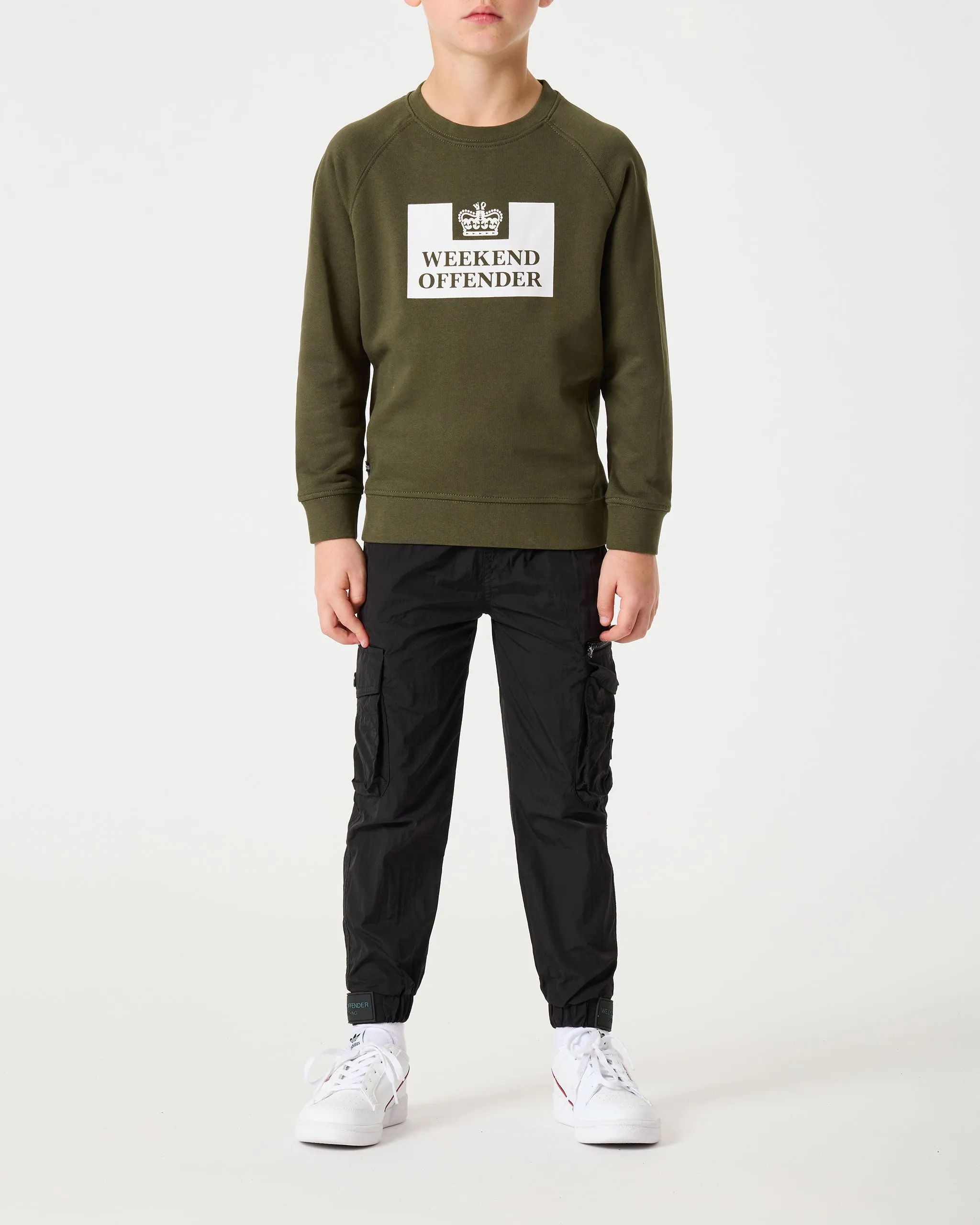 Kids Penitentiary Classic Sweatshirt Dark Green