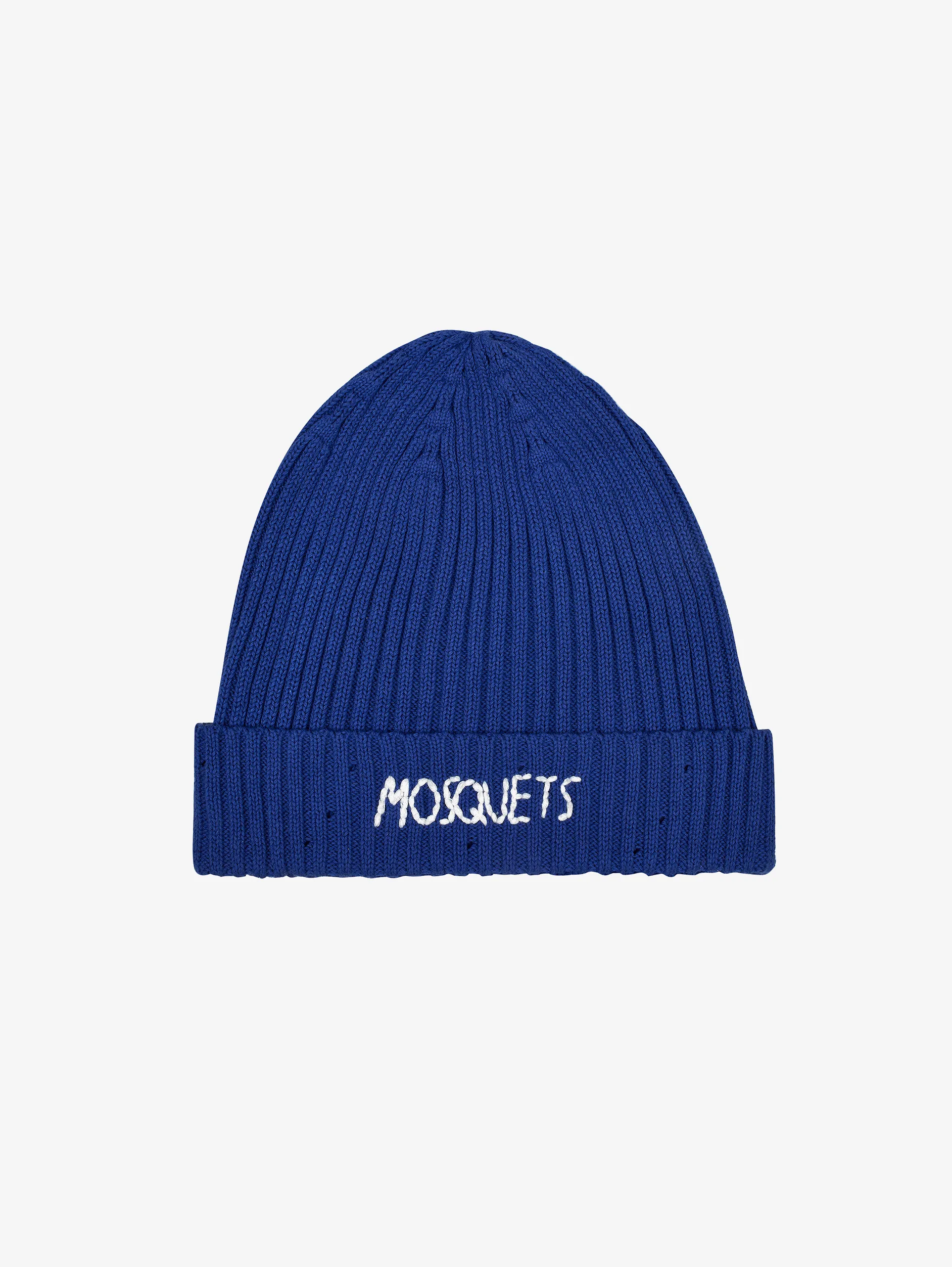 KNIT BEANIE BLUE "MOSQUETS"