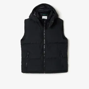 LACOSTE QULTED CROC DOWN VEST Men’s -BLACK