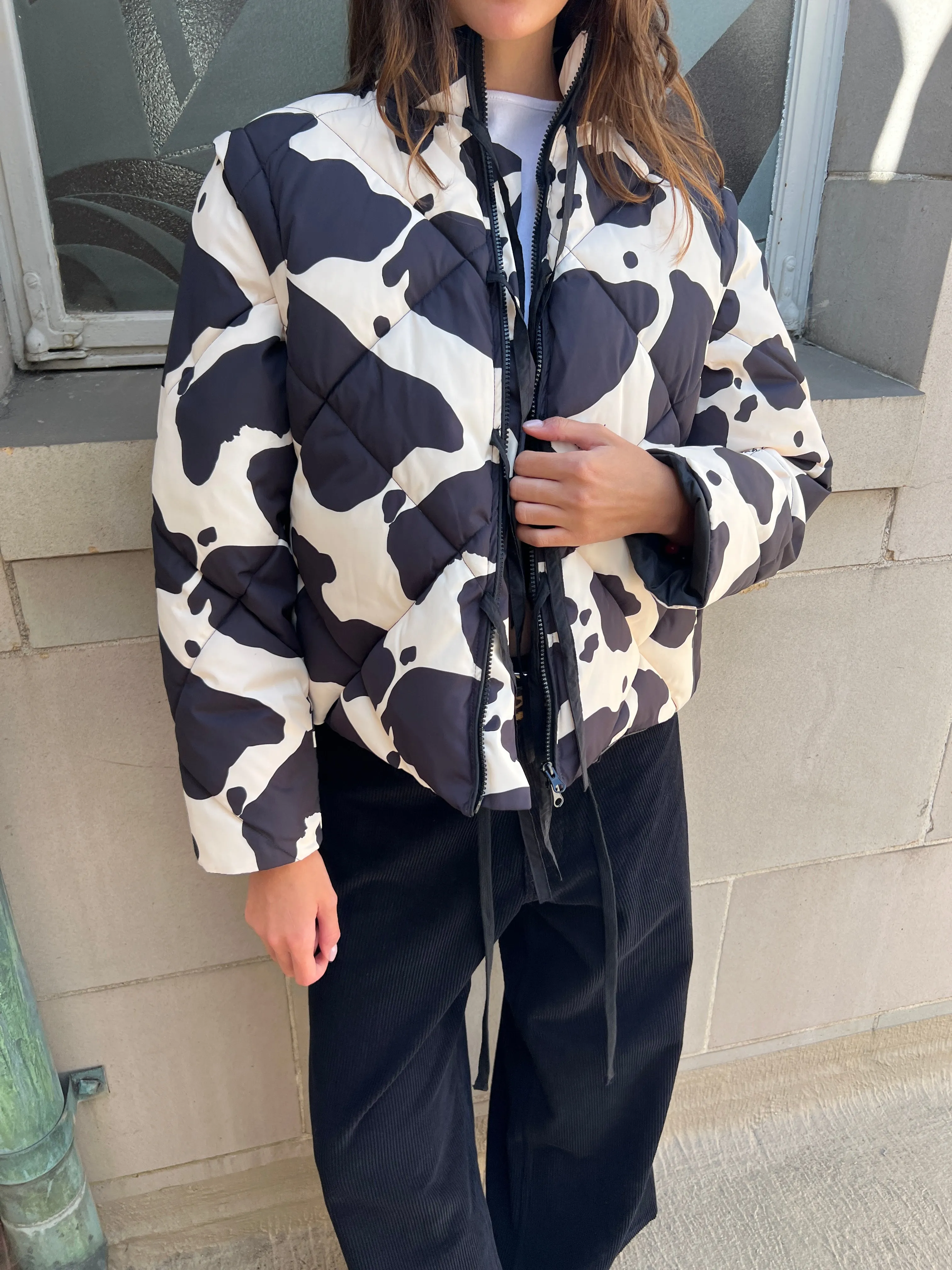 Lady Puffer Jacket - Cow