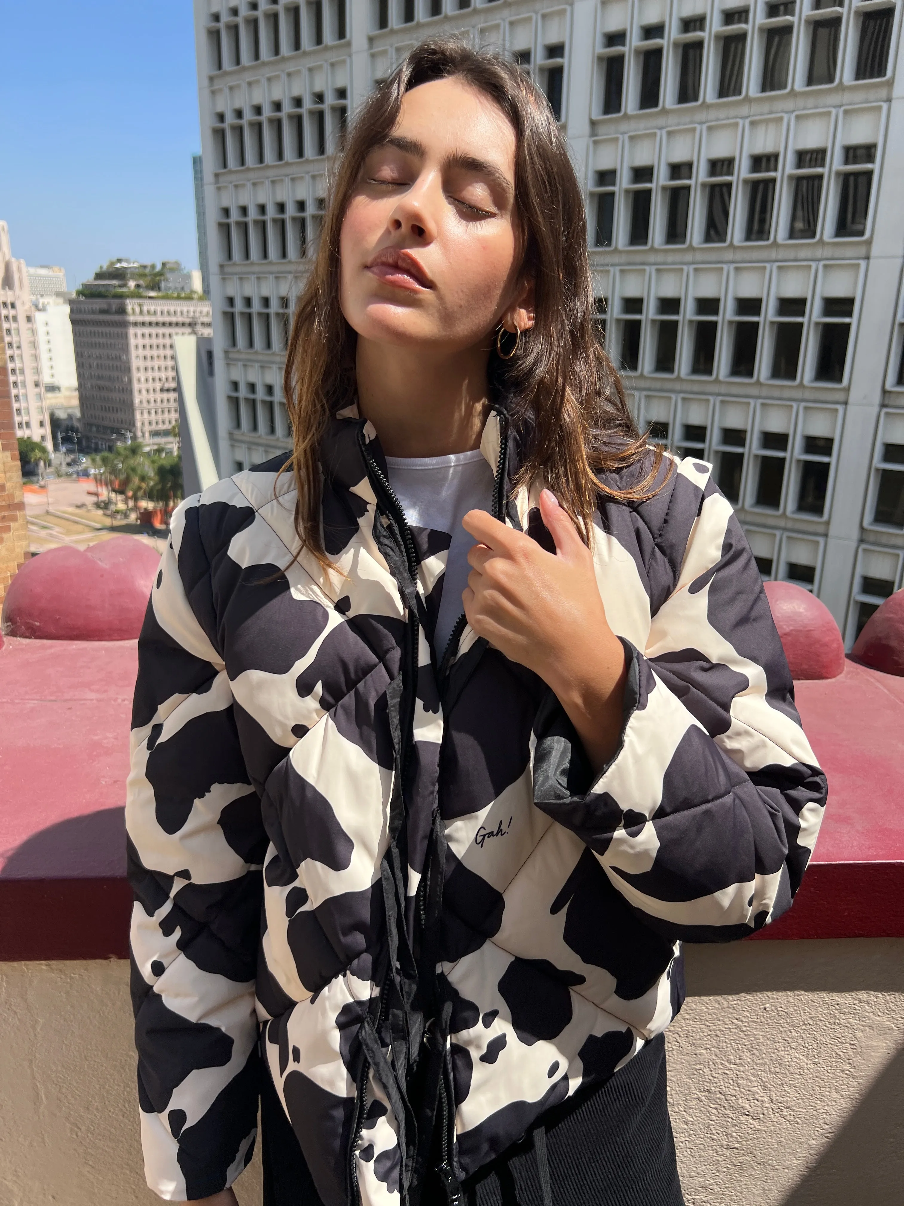 Lady Puffer Jacket - Cow