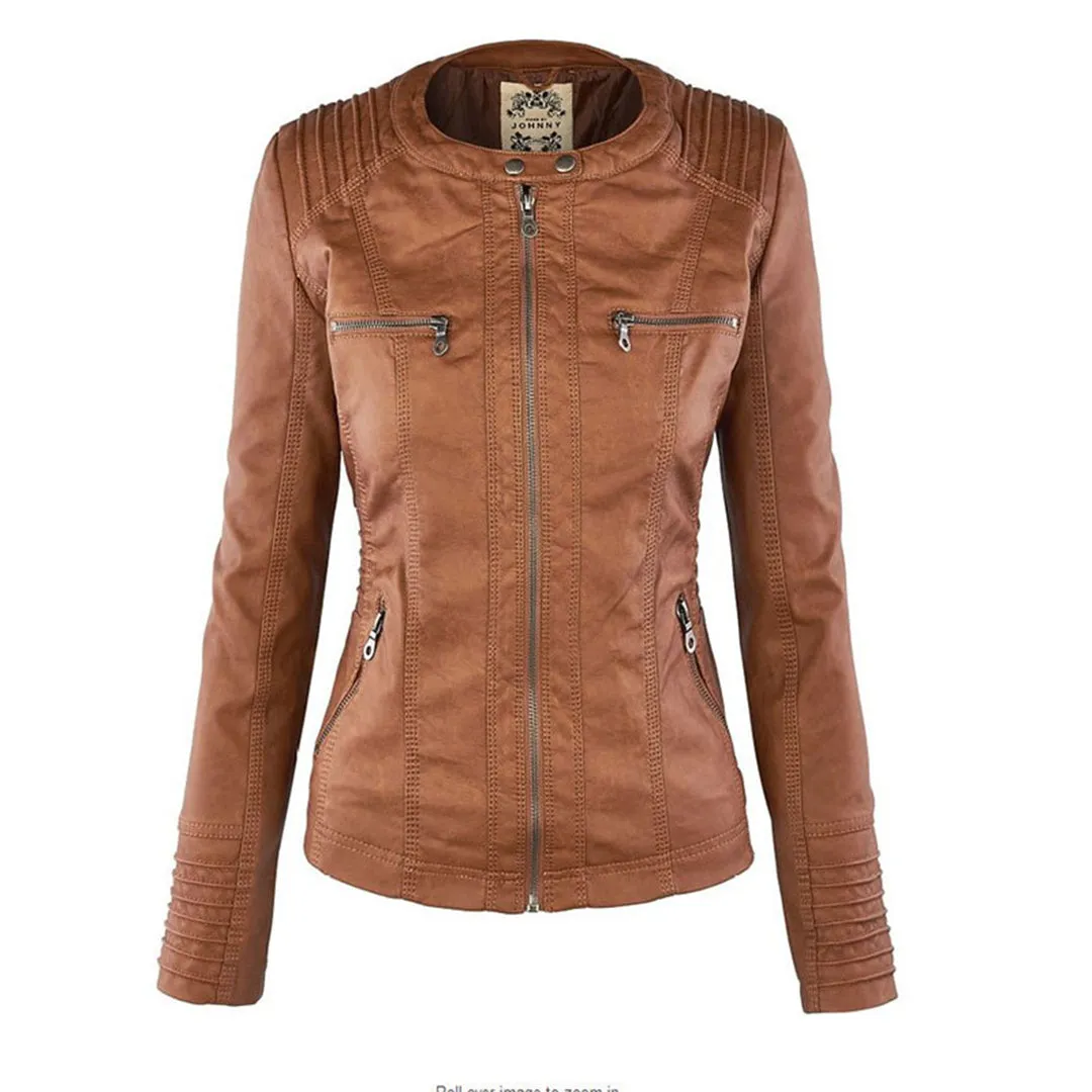 Leather Jacket Women