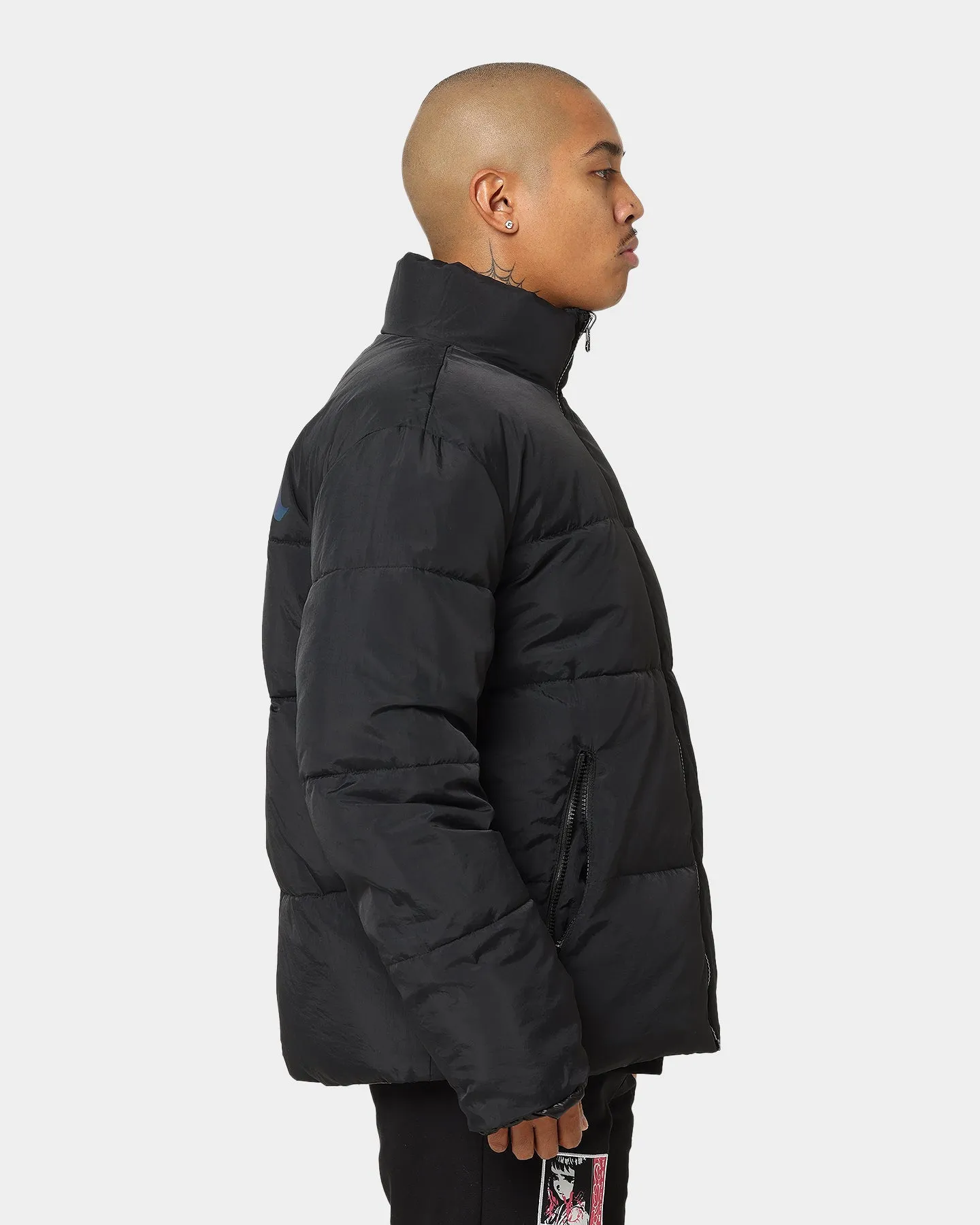 Loiter Certified Reversible Puffer Jacket Black