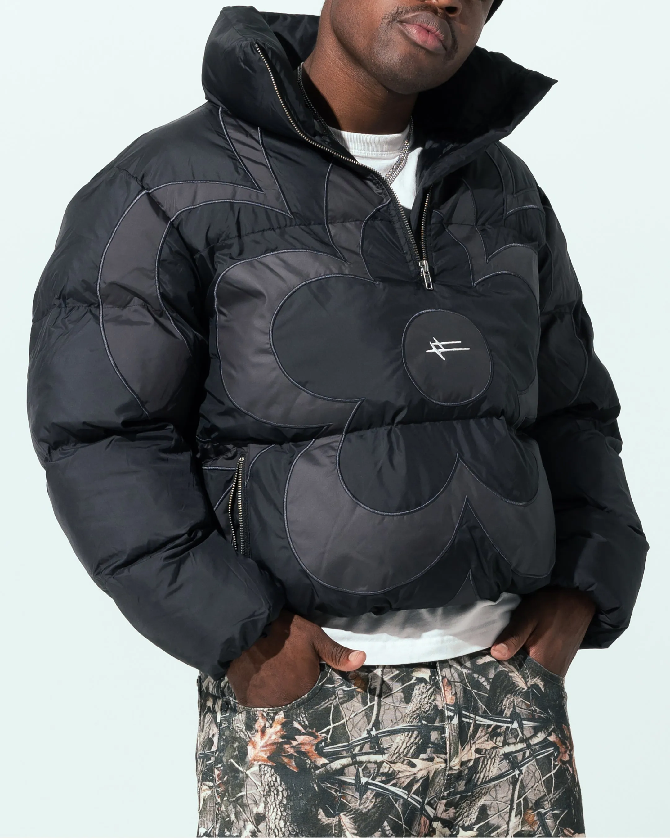 Loiter Eden Puffer Jacket Black