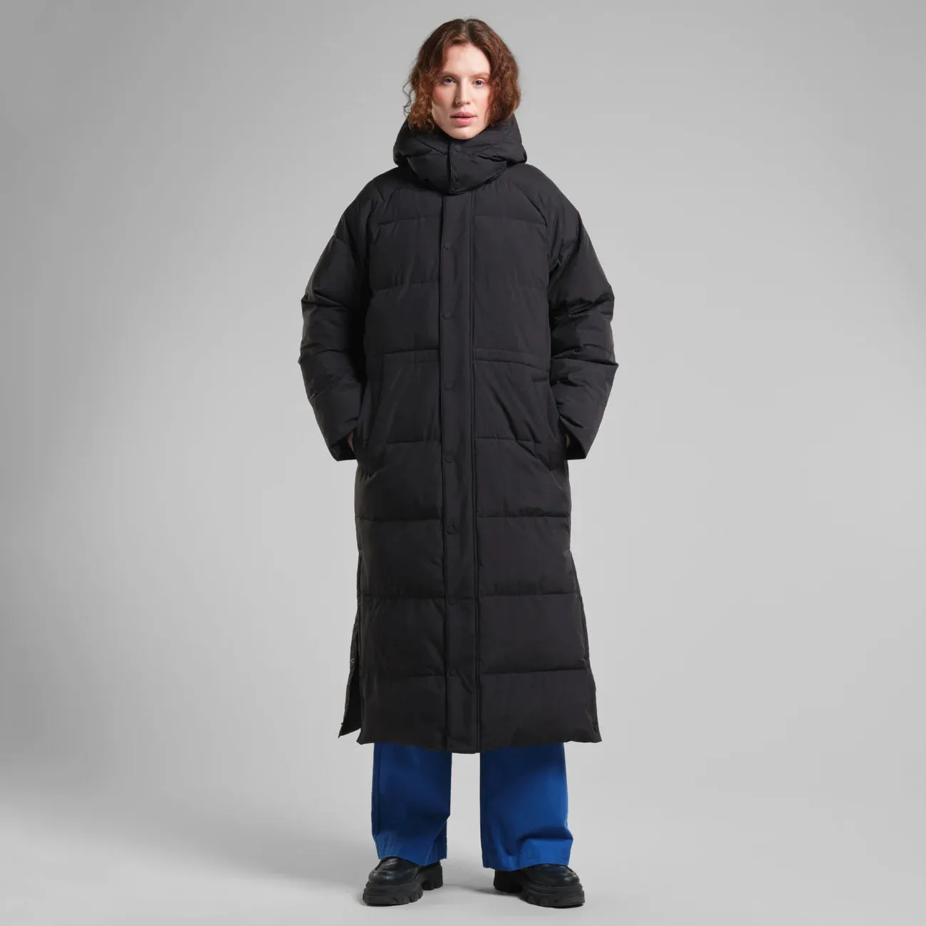 Long Puffer Jacket Karmas - Black